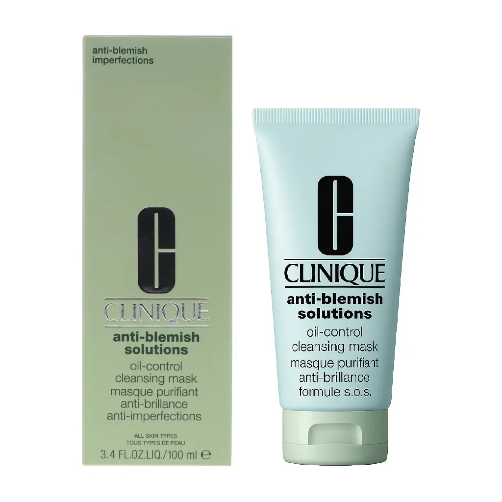 CLINIQUE - ANTI-BLEMISH SOLUTIONS OIL CONTROL CLEANSING MASK 100ML