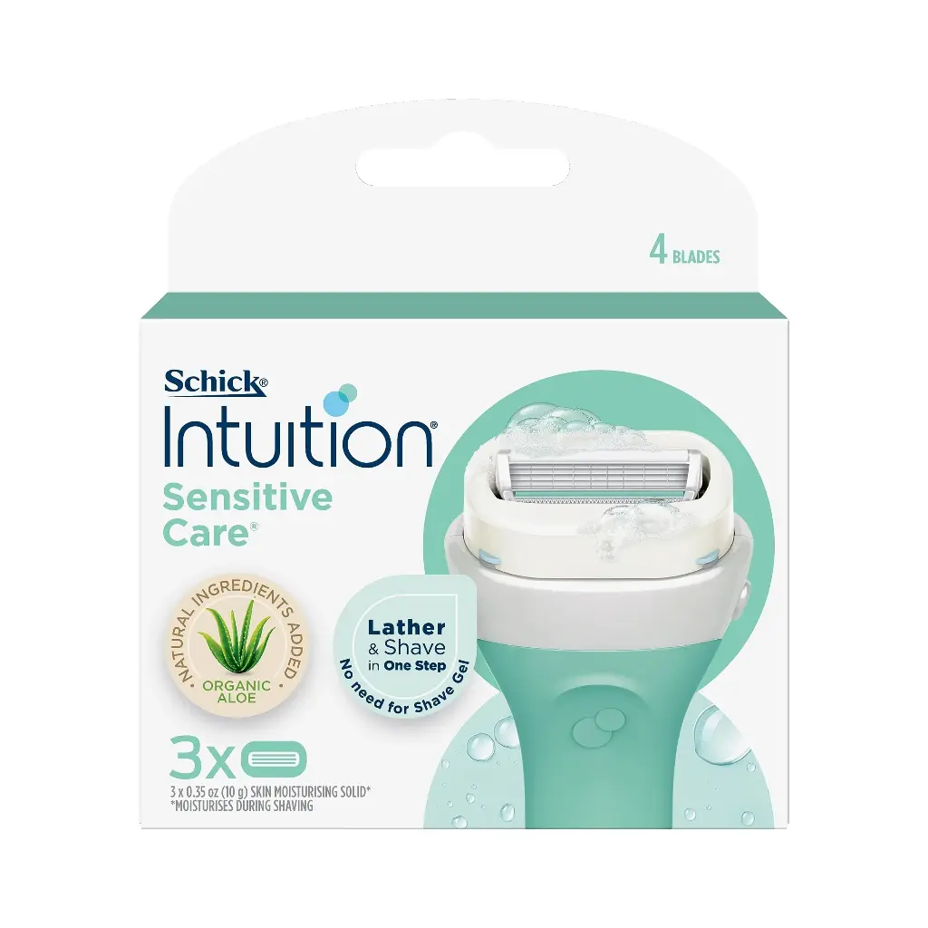 SCHICK - INTUITION BLADE CARTRIDGE REFILLS 3PC