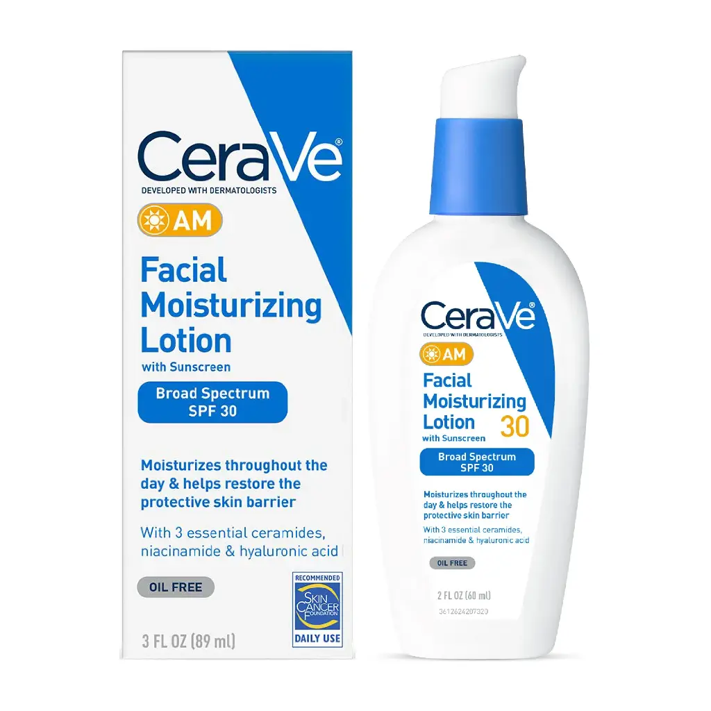 CERAVE - AM OIL-FREE FACE SPF30 SUNSCREEN LOTION 60ML