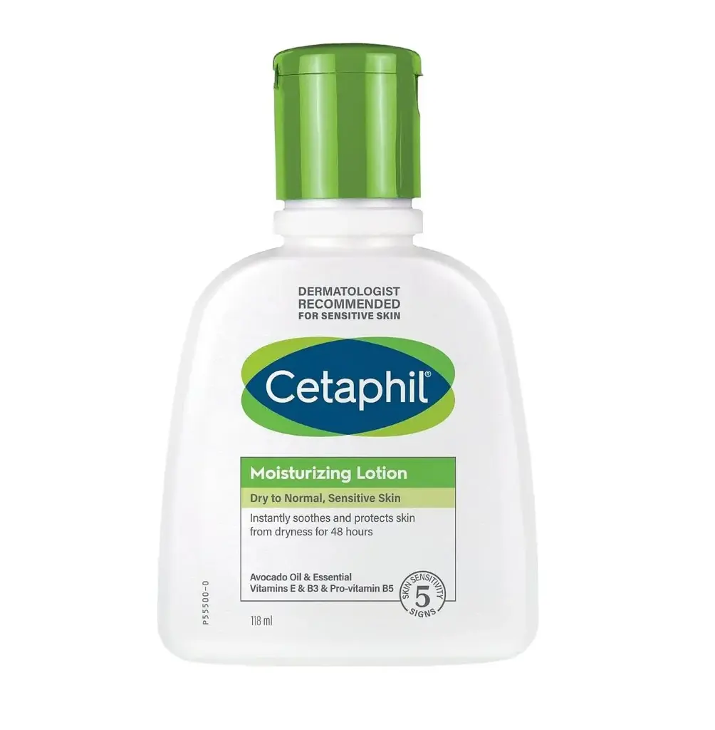 CETAPHIL - MOISTURIZING LOTION FOR DRY TO NORMAL SENSITIVE SKIN 118ML