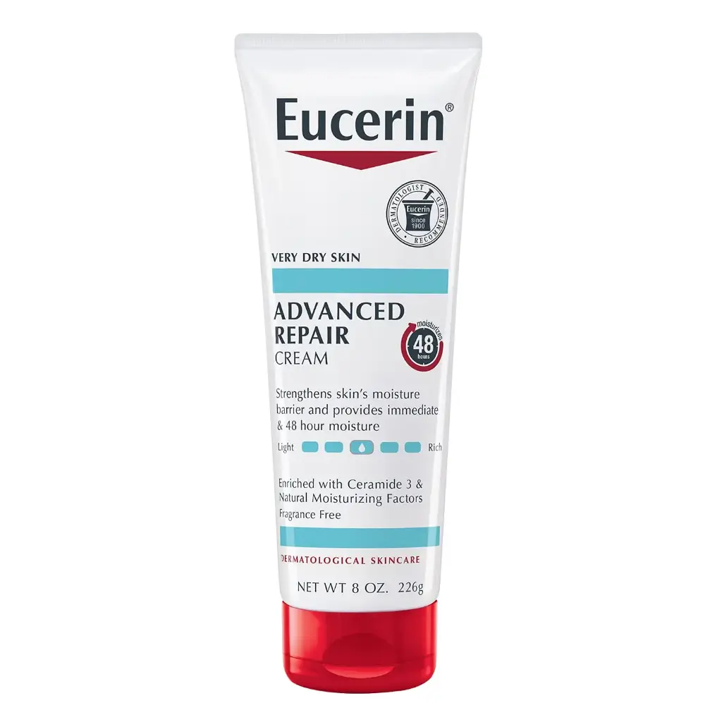 EUCERIN - ADVANCED REPAIR BODY CREAM FOR VERY DRY SKIN UNSCENTED 266G
