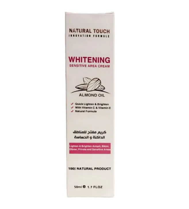 NATURAL TOUCH - WHITENING SENSITIVE AREA CREAM 50ML