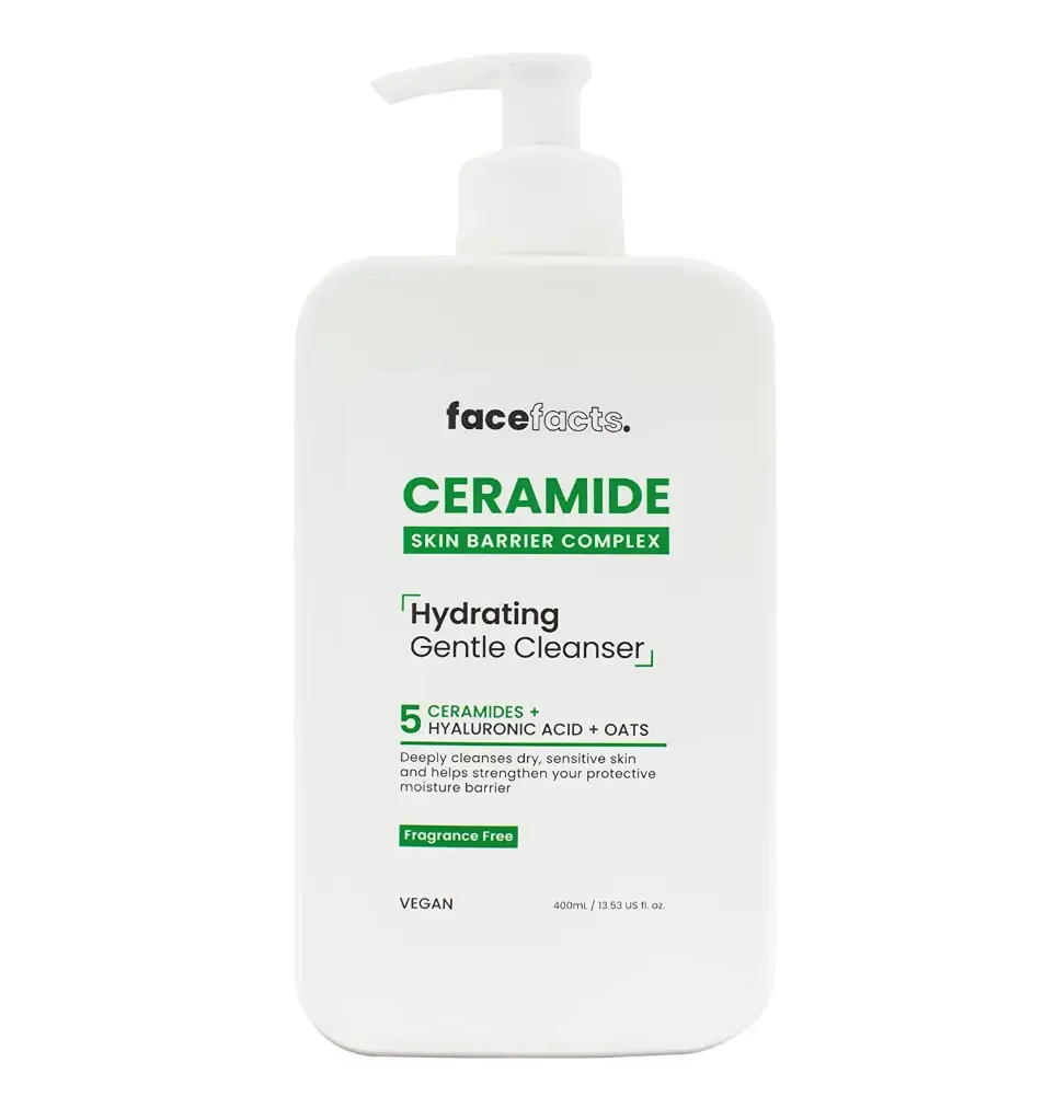 FACE FACTS - CERAMIDE HYDRATING GENTLE CLEANSER 400ML