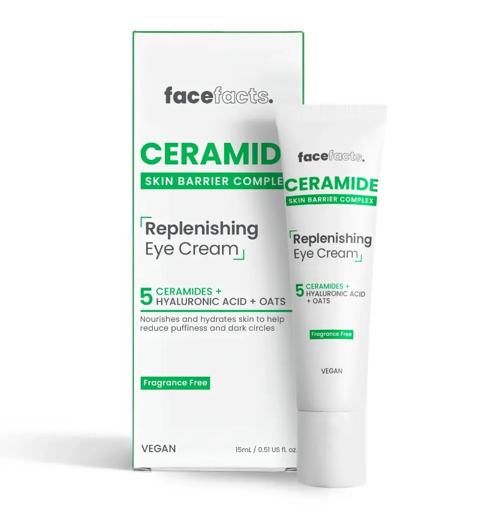 FACE FACTS - CERAMIDE REPLENISHING EYE CREAM 15ML