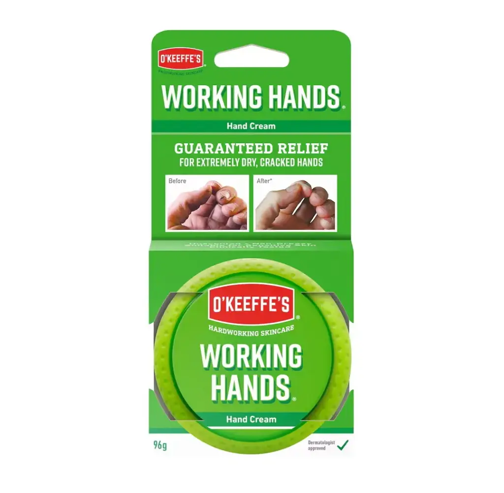 OKEEFFES - WORKING HANDS CREAM RELIEVES EXTREMELY DRY CRACKED HANDS 96G‏