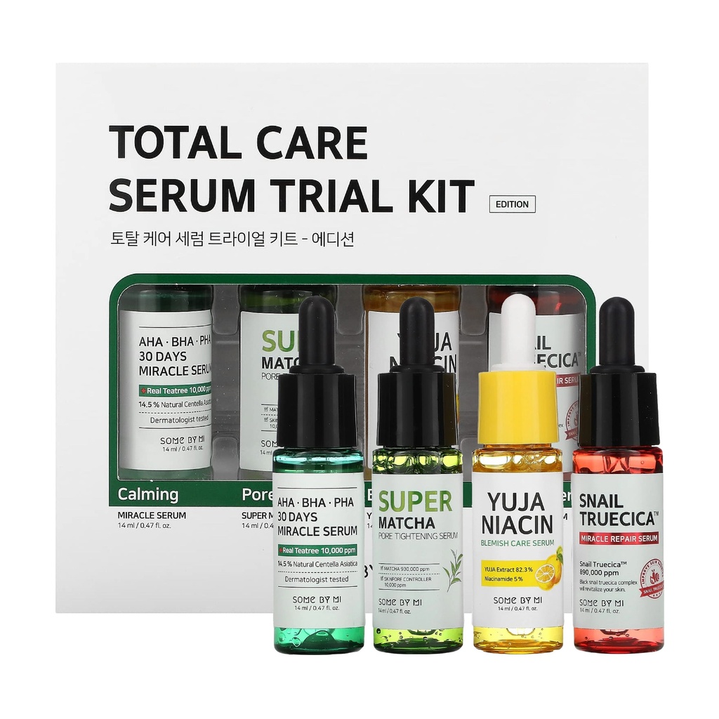 SOME BY MI - TOTAL CARE SERUM TRIAL KIT 4PCS