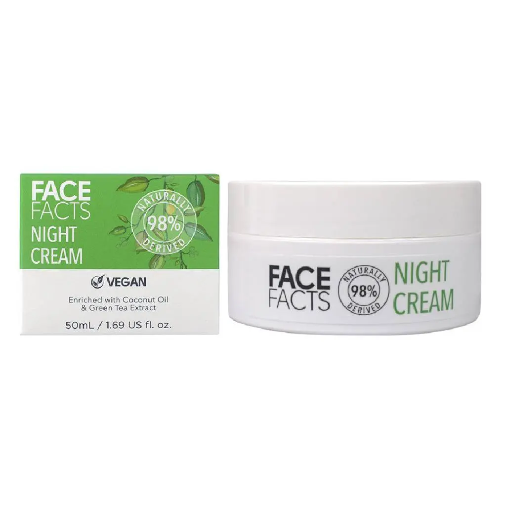 FACE FACTS - NATURAL NIGHT CREAM  50ML