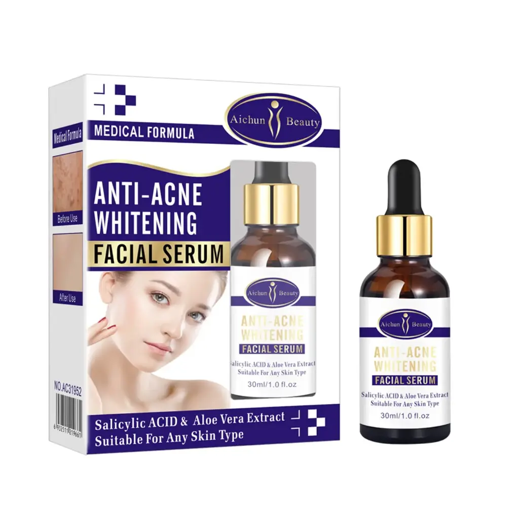 AICHUN BEAUTY - ANTI ACNE WHITENING FACIAL SERUM 30ML