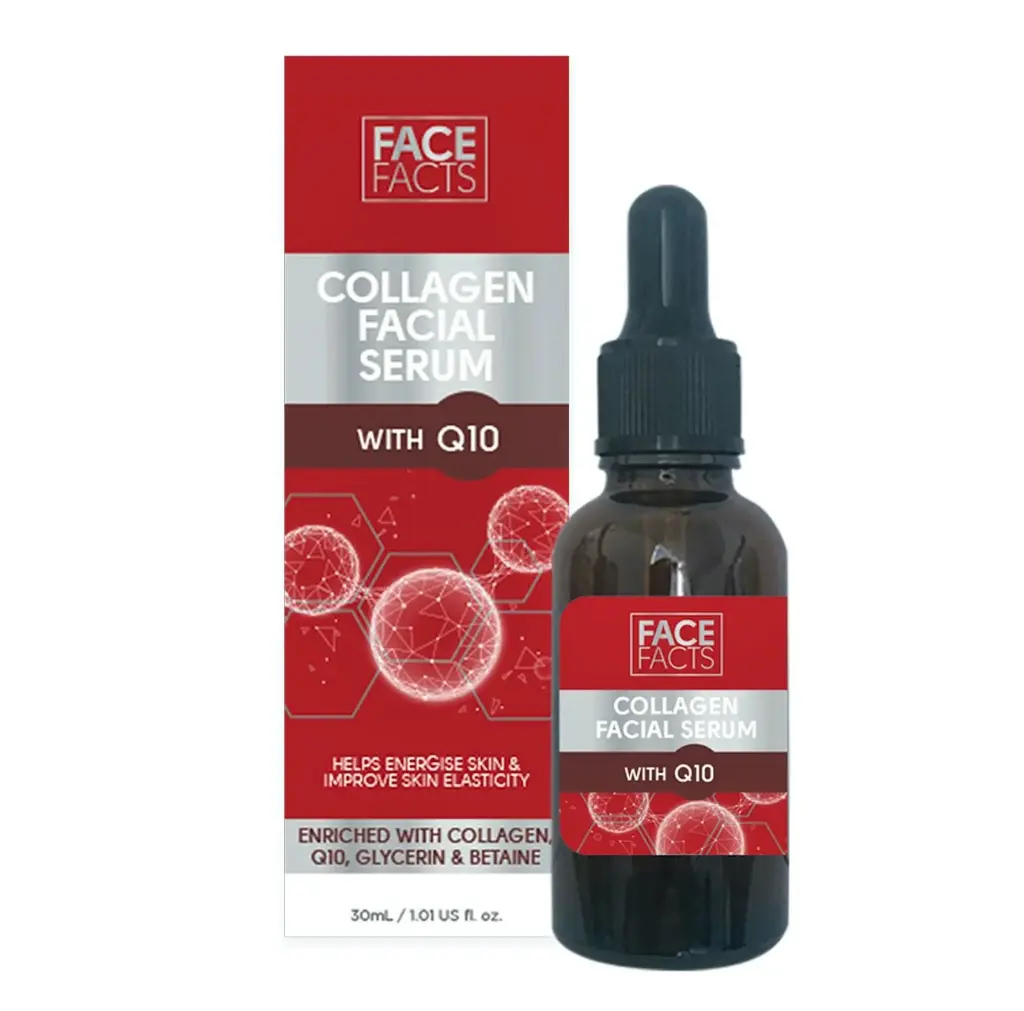 FACE FACTS - COLLAGEN WITH Q10 FACIAL SERUM 30ML