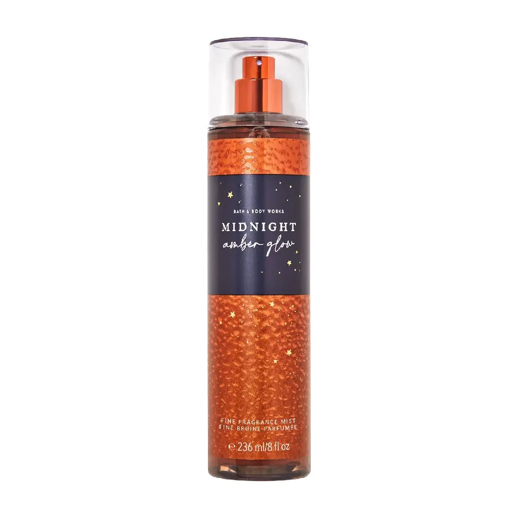 BATH & BODY WORKS - MIDNIGHT AMBER GLOW FINE FRAGRANCE MIST 236ML