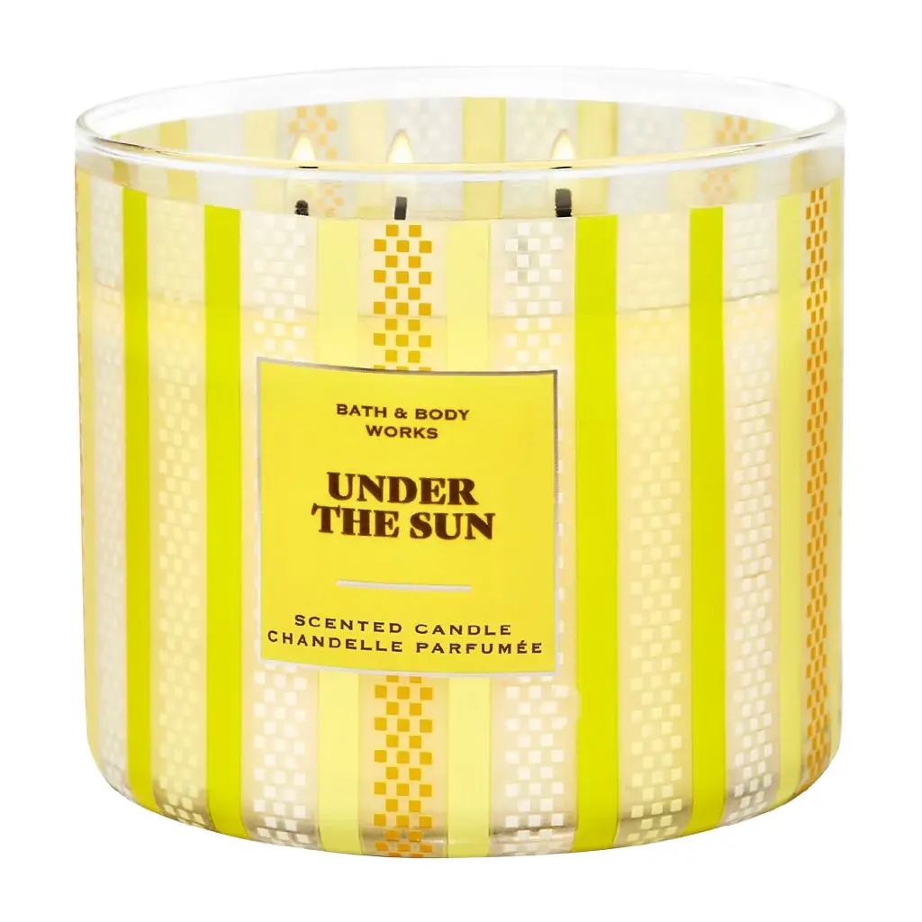 BATH & BODY WORKS - UNDER THE SUN CANDLE 411G