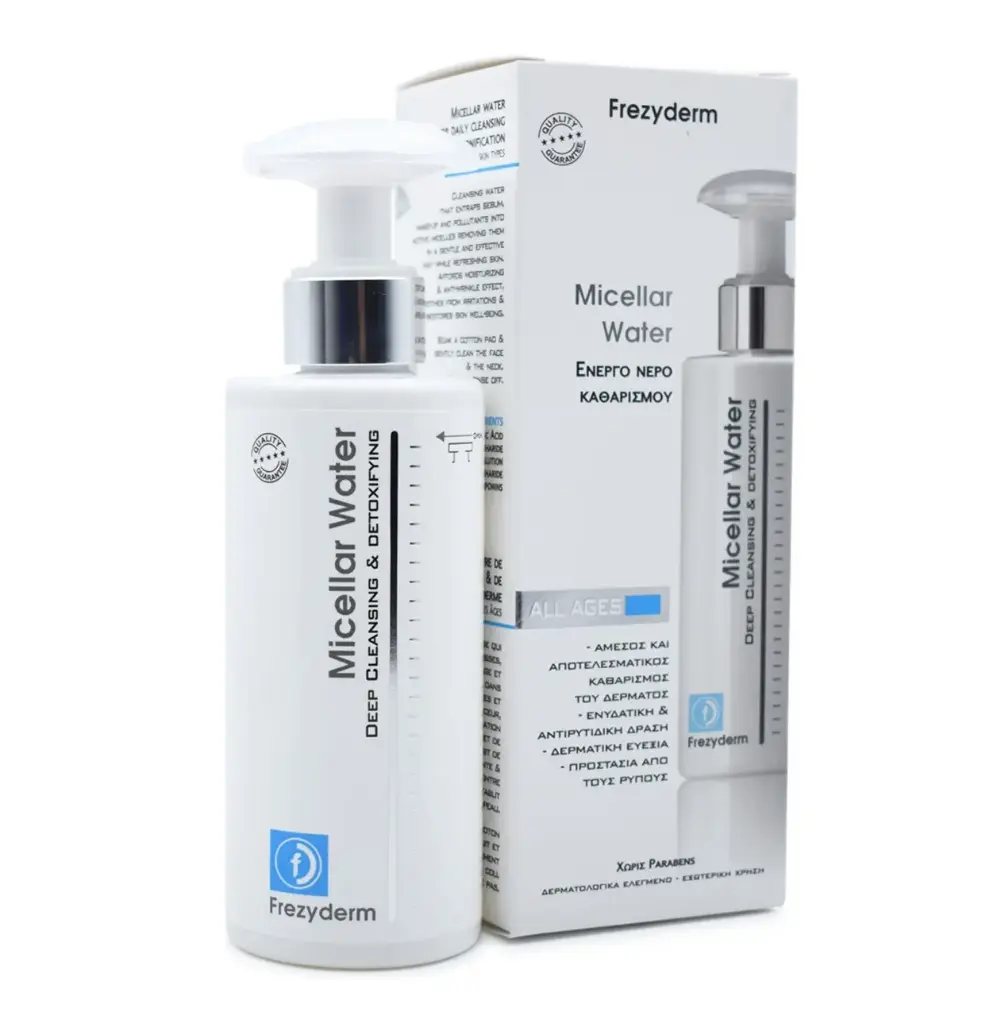 FREZYDERM - MICELLAR WATER DEEP CLEANSING & DETOXIFYING 200ML