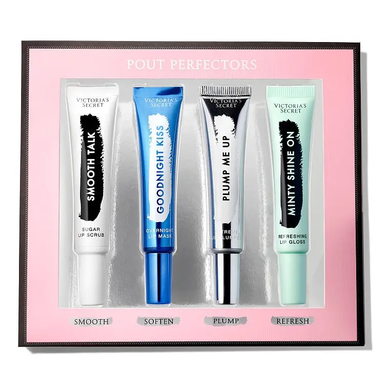 VICTORIA'S SECRET - POUT PERFECTORS SET FOR SMOOTH LIPS 4PCS