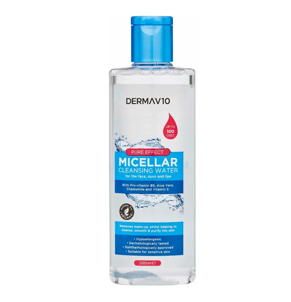 DERMAV10 - ماء ميسيلار النقي لتنظيف البشرة 200 مل