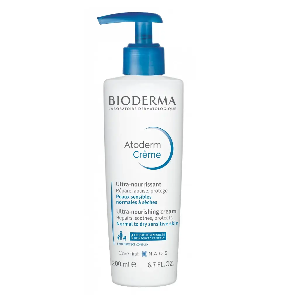 BIODERMA - ATODERM CREME ULTRA-NOURISHING CREAM FOR NORMAL TO DRY SENSITIVE SKIN 200ML