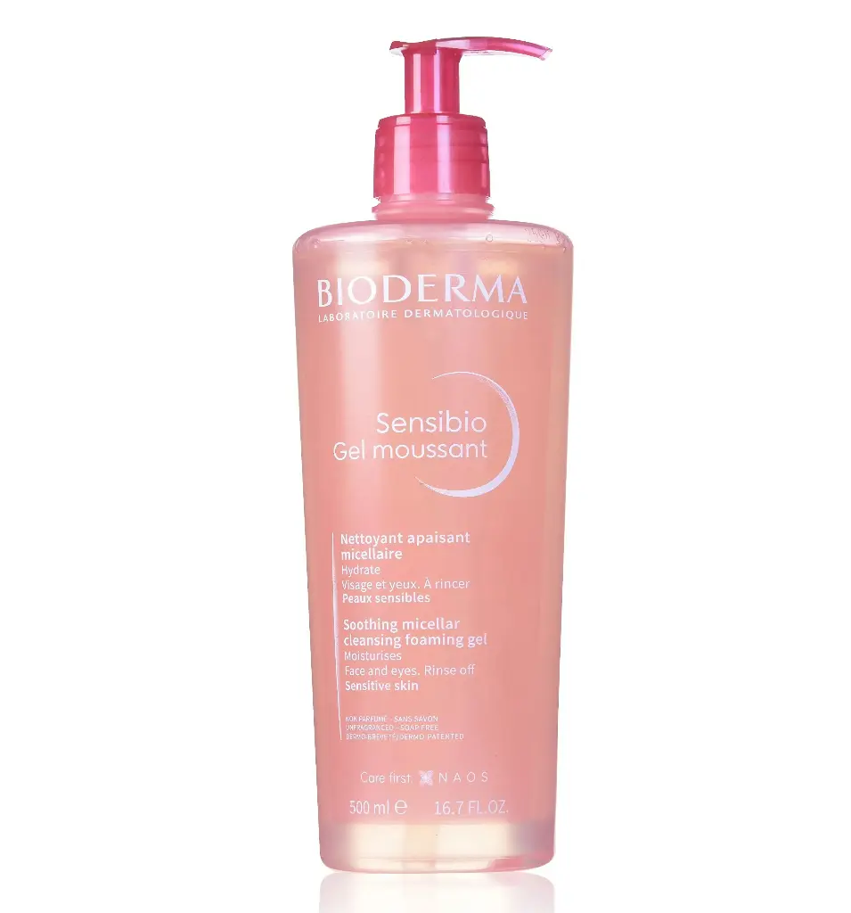 BIODERMA - SENSIBIO CLEANSING GEL FOR SENSITIVE SKIN 500ML