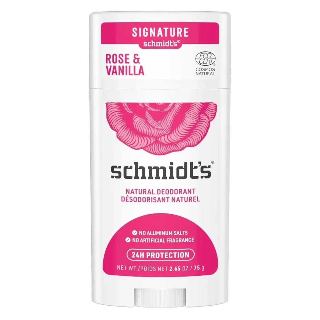 SCHMIDTS - ROSE VANILLA DEODORANT 75G