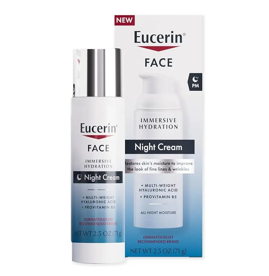 EUCERIN - IMMERSIVE HYDRATION FACE NIGHT CREAM 71G