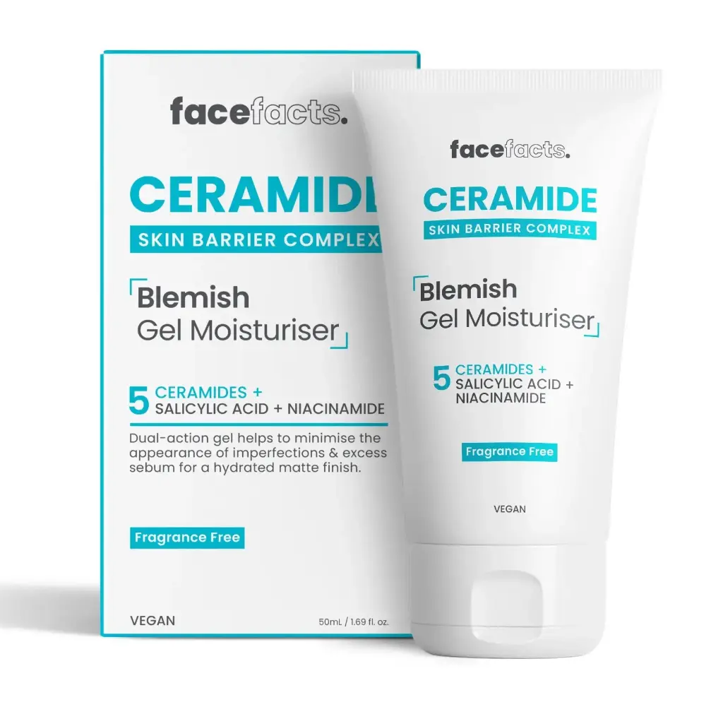 FACE FACTS - CERAMIDE BLEMISH GEL MOISTURISER 50ML