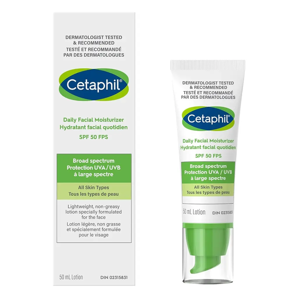 CETAPHIL - DAILY FACIAL MOISTURIZER SPF50 50ML