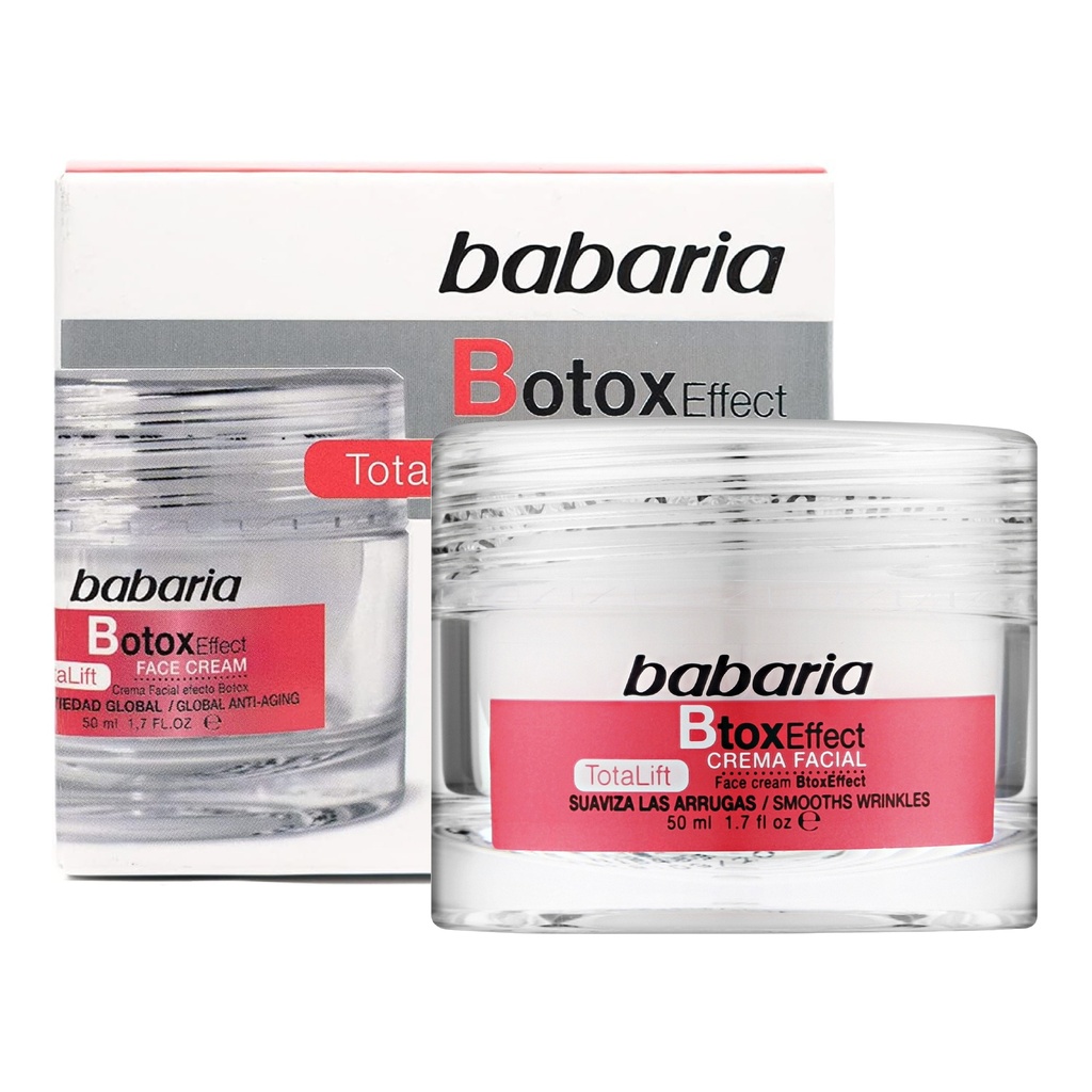 BABARIA - BOTOX EFFECT FACE CREAM ANTI-AGING 50ML