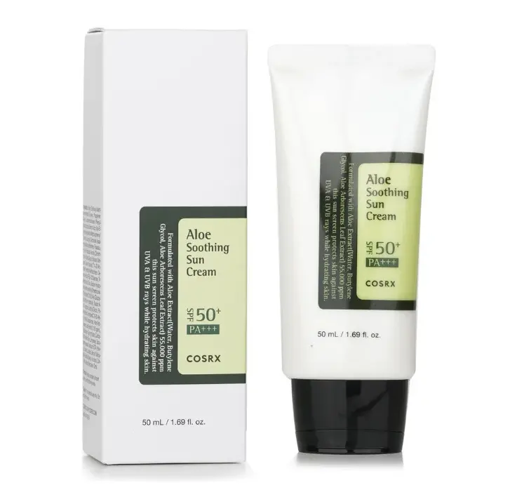 COSRX - ALOE SOOTHING SUN CREAM SPF50 50ML