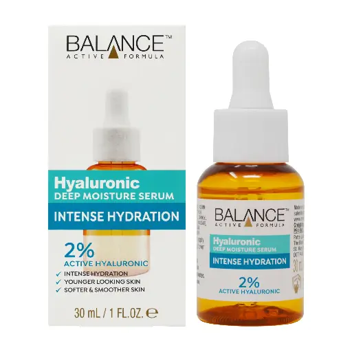 BALANCE ACTIVE FORMULA - HYALURONIC DEEP MOISTURE SERUM INTENSE HYDRATION 2% ACTIVE HYALURONIC 30ML