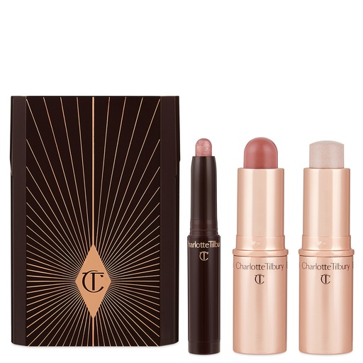 CHARLOTTE TILBURY - QUICK & EASY MAKEUP SUN KISSED LOOK IN 5 - 3PCS