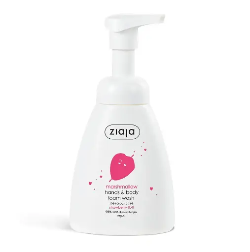 ZIAJA - MARSHMALLOW WASHING FOAM FOR BODY AND HANDS 250ML