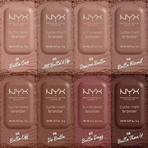 NYX - BUTTERMELT BRONZER 5G