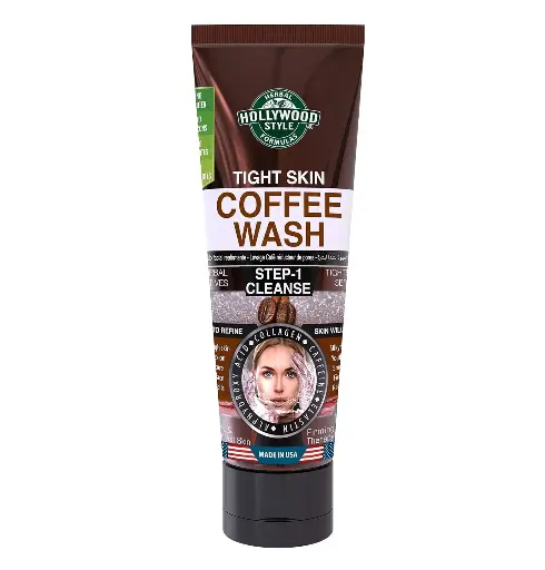 HOLLYWOOD - TIGHT SKIN COFFEE WASH STEP 1 CLEANSE 100ML