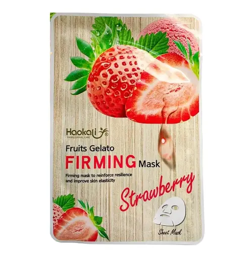 WOKALI - HAOKALI FRUITS GELATO FIRMING STRAWBERRY SHEET MASK 30ML