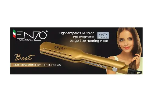 ENZO - HIGH TEMPERATURE SALON HAIR STRAIGHTENER
