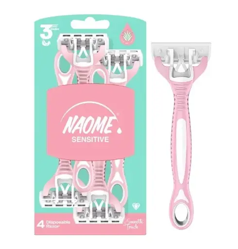 NAOME - WOMEN'S RAZORS FOR SENSITIVE SKIN 4RAZOR