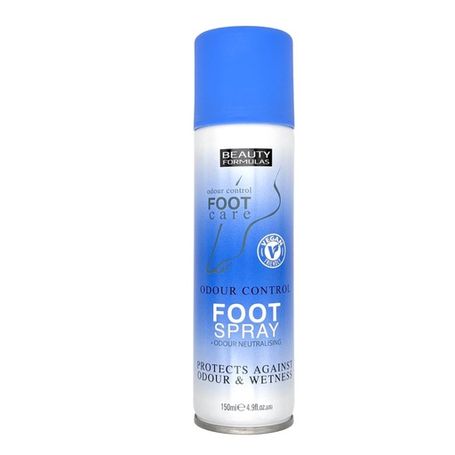 BEAUTY FORMULAS - ODOUR CONTROL FOOT SPRAY 150ML