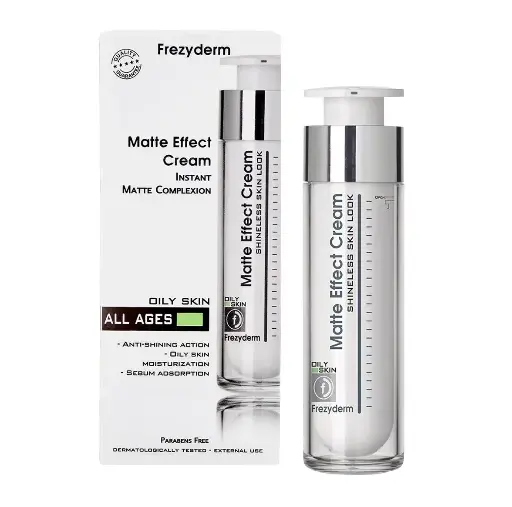 FREZYDERM - MATTE EFFECT CREAM INSTANT MATTE COMPLEXION HYDRATING & WRINKLE CONCEALING 50ML