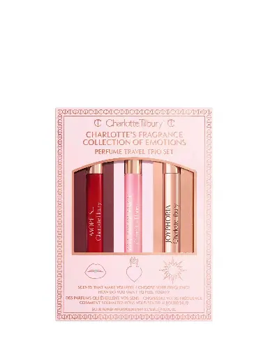 CHARLOTTE TILBURY - CHARLOTTE'S FRAGRANCE COLLECTION OF EMOTIONS PERFUME TRAVEL TRIO SET