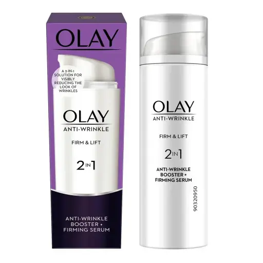 OLAY - ANTI-WRINKLE FRIM & LIFT 2 IN 1 SERUM 50ML