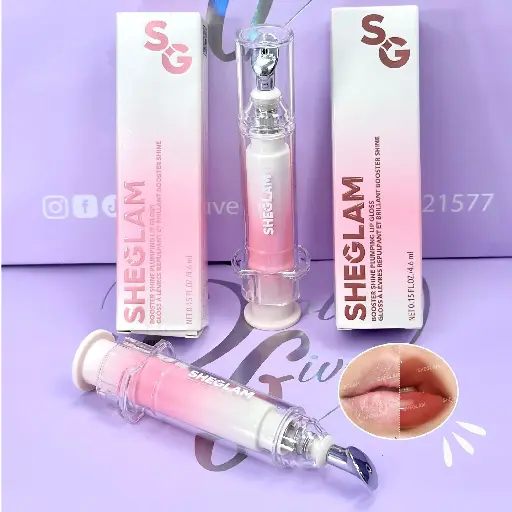 SHEGLAM - BOOSTER SHINE PLUMPING LIP GLOSS 4.6ML