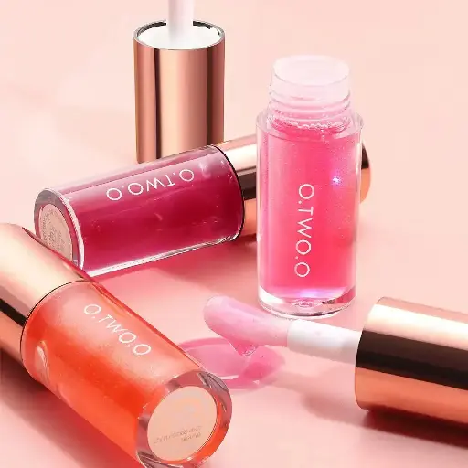 O.TWO.O - CRYSTAL SHINY DEEPLY HYDRATES REPAIR LIP OIL FOR DRY LIPS 4G
