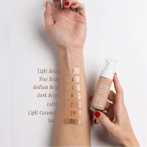 SEVENTEEN - NATURAL VELVET SPF20 FOUNDATION 30ML