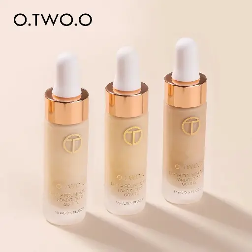 O.TWO.O - DROPPER FULL COVER LIQUID FOUNDATION 15ML