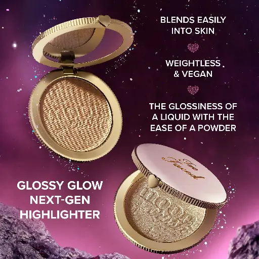 TOO FACED - MOON CRUSH GLOSSY GLOW HIGHLIGHTER POWDER 7G 