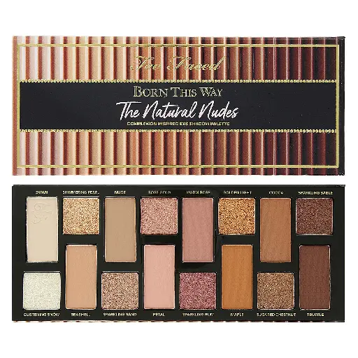 TOO FACED - BORN THIS WAY THE NATURAL NUDES EYE SHADOW PALETTE 16 COLORS