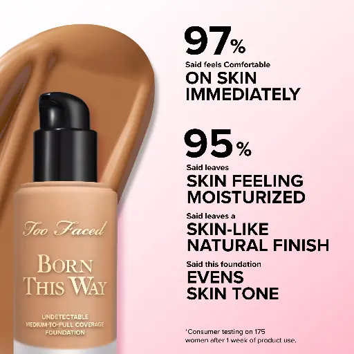 TOO FACED - BORN THIS WAY UNDETECTABLE MEDIUM-TO-FULL COVERAGE FOUNDATION 30ML