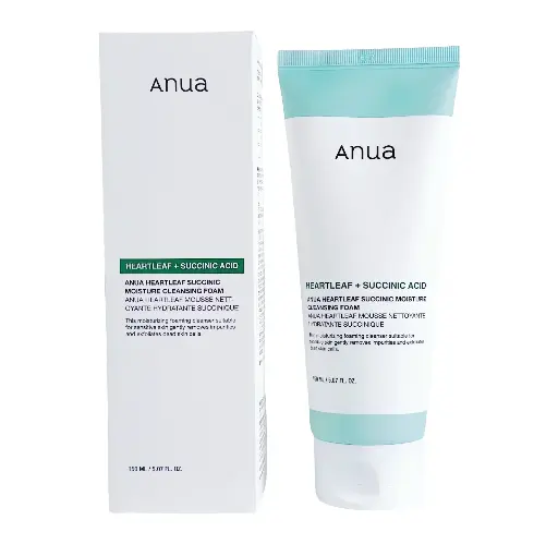 أنوا - رغوة تنظيف مرطبة هارتليف بحمض سكسينيك 150 مل