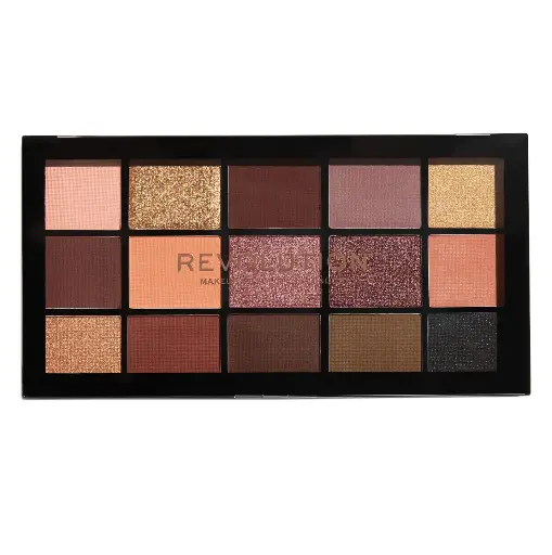 REVOLUTION - RELOADED VELVET ROSE PALETTE 15 COLORS