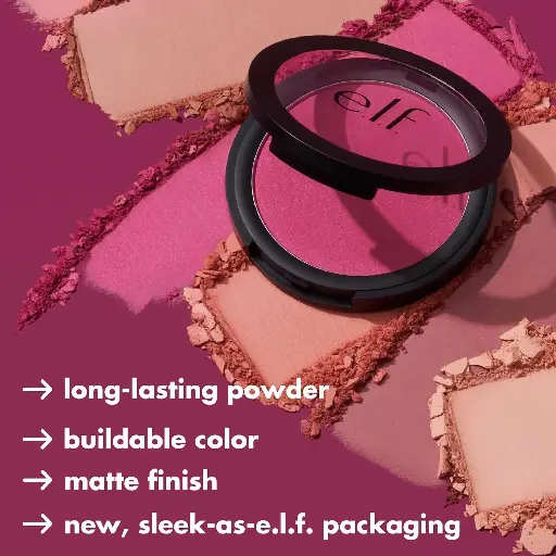 E.L.F - PRIMER-INFUSED MATTE BLUSH 10G