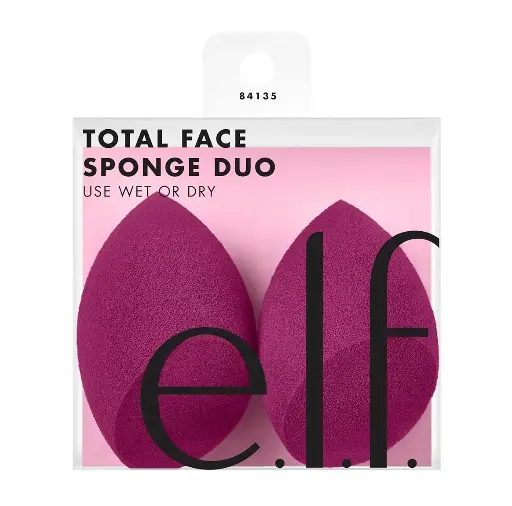 E.L.F - TOTAL FACE SPONGE DUO 2PCS