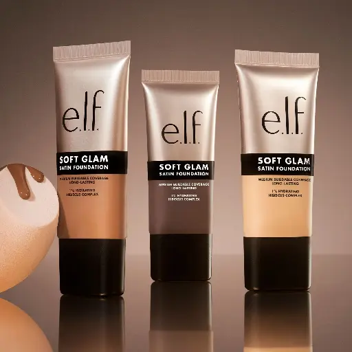 E.L.F - SOFT GLAM SATIN FOUNDATION 30ML